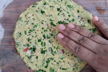 amazing breakfast/lunch/dinner recipe using jowar flour and methi | healthy recipe | methi dhapate
