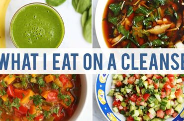 What I Eat On a Cleanse Day | HEALTHY VEGAN RECIPES