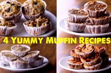 Easy Muffin Recipe Healthy | Easy Gluten Free Muffin Recipe | Yummy Muffin Recipes