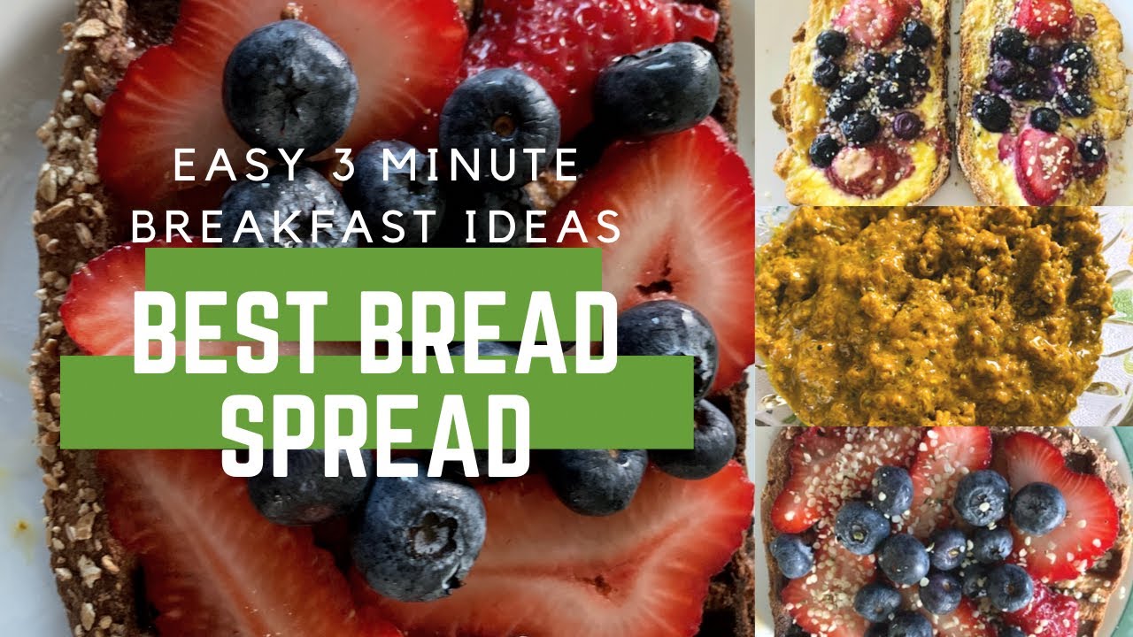 3 Healthy Breakfast Options For Lent PLUS The Best Bread Spread Ever! 3 Healthy Breakfast Options For Lent PLUS The Best Bread Spread Ever!