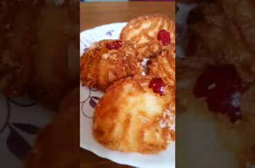 Coconut muffins |  Healthy tea time snacks #shorts