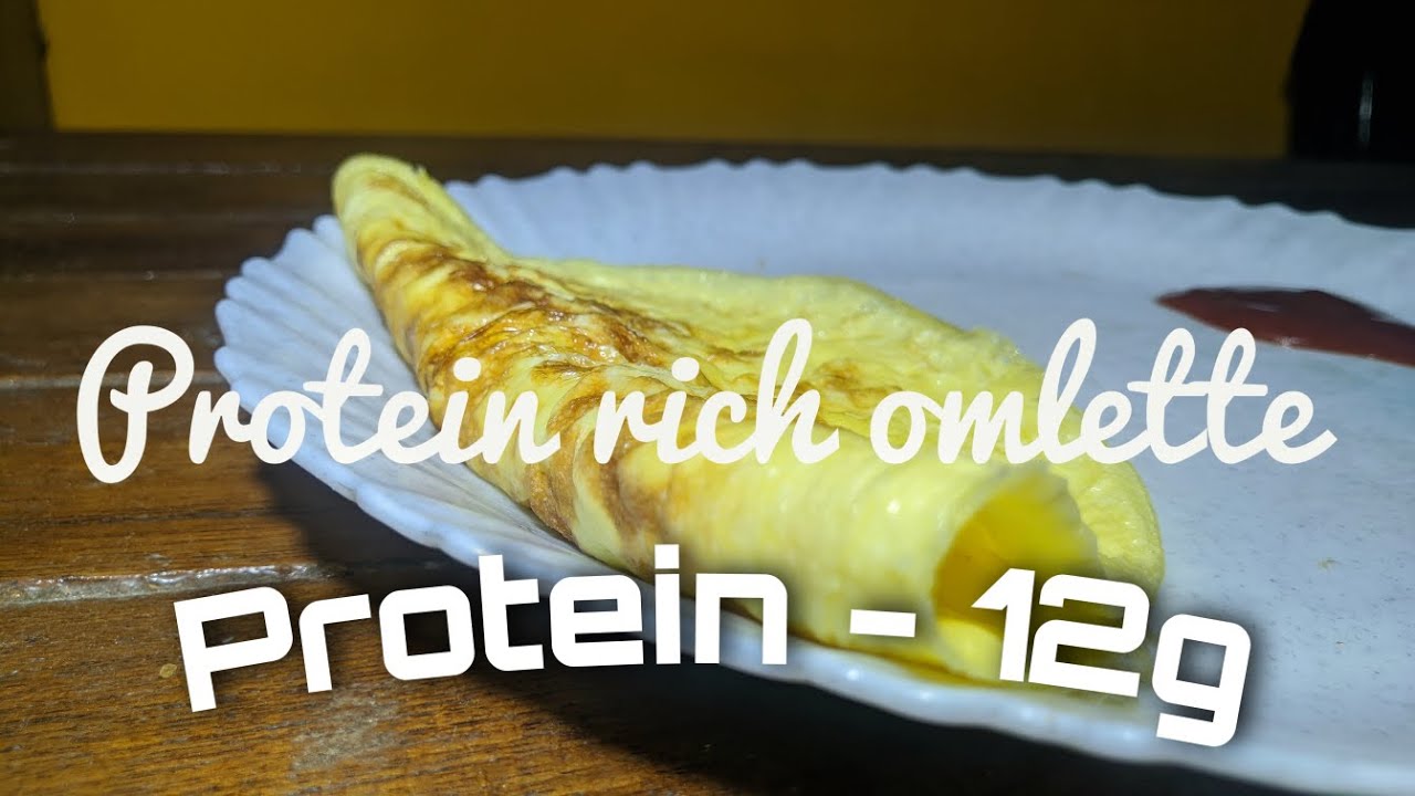 Healthy protein rich omlette – 12G | Plain omlette | Simple omlette recipe | Omlette recipe | Healthy protein rich omlette - 12G | Plain omlette | Simple omlette recipe | Omlette recipe |