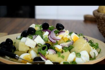 Potato egg salad #50 Healthy recipes for weight loss