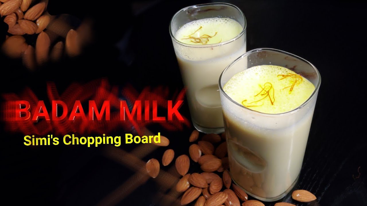 Almond/Badam Milk|Healthy Drink|How to make Badam Milk with Badam nuts|Badam milk recipe|SCB-85 Almond/Badam Milk|Healthy Drink|How to make Badam Milk with Badam nuts|Badam milk recipe|SCB-85