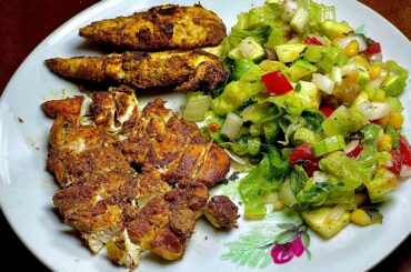 Grilled Chicken Salad, Healthy Salad Recipe, Weight Loss Recipe