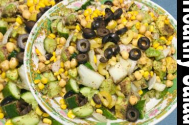 Healthy corn and avocado Salad | Healthy Salad recipe |