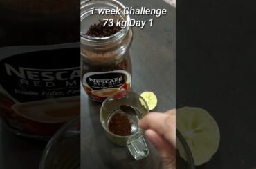 2 INGREDIENT COFFEE LEMON FOR WEIGHT LOSS |  BELLY FAT BURNER | WEIGHT LOSS DRINK | 1-week challenge