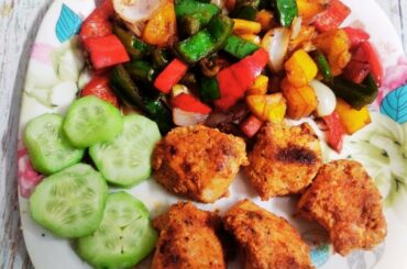 Weight Loss Grilled Chicken Platter Recipe| Healthy And Tasty Chicken Recipe | Pasta meets posto