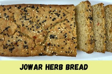 Jowar Herb Bread | Gluten-free Bread | Millet Bread | Jowar Bread | Sorghum Flour Bread