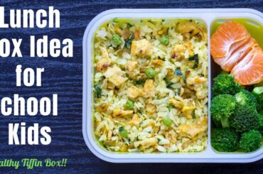 Lunch Box Idea | Healthy Lunch Box Recipe for School Going Kids | Kids Tiffin Box