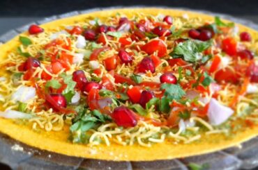 Khakhra chaat recipe/Healthy snack recipe/5 minute snack/Masala Khakhra recipe/Sweetcooking recipe