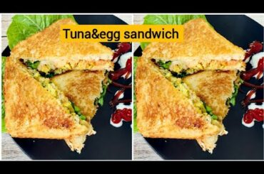 How To Make Tuna Egg Sandwich| Tuna Egg Sandwich |Breakfast Egg Recipe | New Ramdan Special Sandwich
