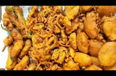 5 Style Crispy Pakora Recipe | Ramzan Special Pakore | chilli, onion, potato, palak, meethe pakora|