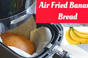 How to make Air fried Banana Bread. Banana Bread using Air fryer . Air Fryer Banana Bread Moist