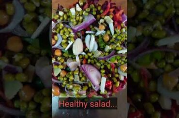 Healthy Salad with Sprouts#salad recipe #short
