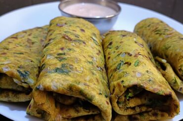 Methi Paratha | Lunch Recipes | Methi Ka Paratha | Indian Breads | Healthy Recipes | Paratha Recipe