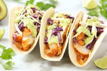 Easy Fish Tacos |  Healthy 30 Minute Recipe!