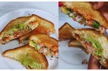 healthy sandwich recipes ll paneer veggies sandwich #shorts