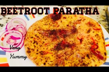 Healthy Beetroot Paratha | Beetroot Stuffed Bread | Nutritious Paratha | Weight Loss Recipe