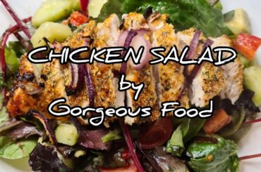 Healthy Chicken Salad - Ready in Minutes!! #salads