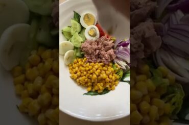 Tuna Healthy Salad | Yummy #themerkelsfamily #healthyfood #salad #yummy