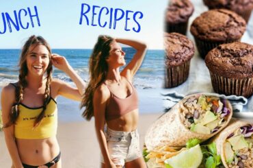 HEALTHY BACK TO SCHOOL LUNCH RECIPES (Chocolate Muffins) VLOG