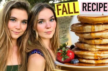 HEALTHY & VEGAN FALL RECIPES  - Pancakes, Pumpkin Risotto, & More!