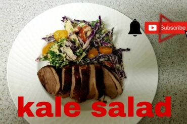 Simple Kale Salad Recipe /Vegan friendly