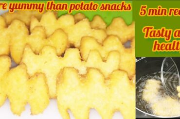 Crispy Sweet  snacks | more tasty than potato snacks| healthy ,yummy and energetic | I make it daily