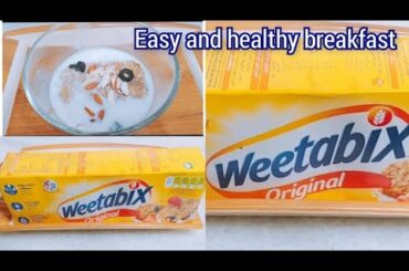 Easy & Healthy breakfast recipe By Munaza Waqar - Weetabix recipe - quick breakfast recipe