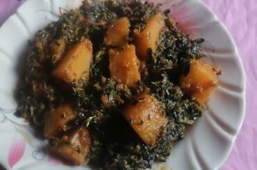 Sinji Aloo Recipe | Sinji ka Saag | Healthy Lunch Recipe | Ready to Cook - RTC