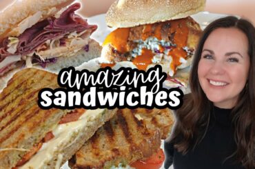 AMAZING SANDWICH RECIPES | NOT YOUR AVERAGE SANDWICHES | AMBER AT HOME