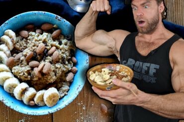 Best Protein Oatmeal Recipe for Bulking (4 Quick & Easy Ingredients!)
