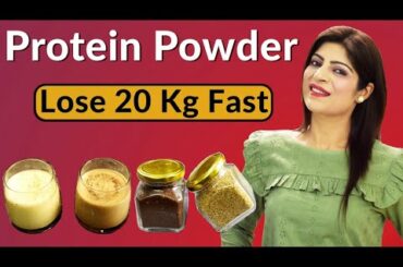 Weight Loss Protein Powder |Homemade Shake|Budget|How To Make Protein Powder At Home|Dr.Shikha Singh