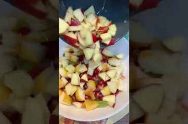 Healthy Fruit Chat | Fruit Chaat Recipe | Ramadan Iftar & Snacks Recipe |Fruit Salad |#fruitchaat