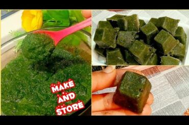 podina cubes|green chatni|Raita cubes|Make & store upto 2 months|dhania podina chatni|saba mubasher