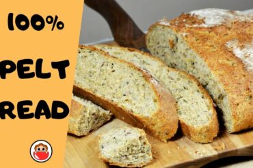 Healthy High Fiber Spelt Bread I Best Mediterranean Diet Spelt Bread Recipe I RisingYeast