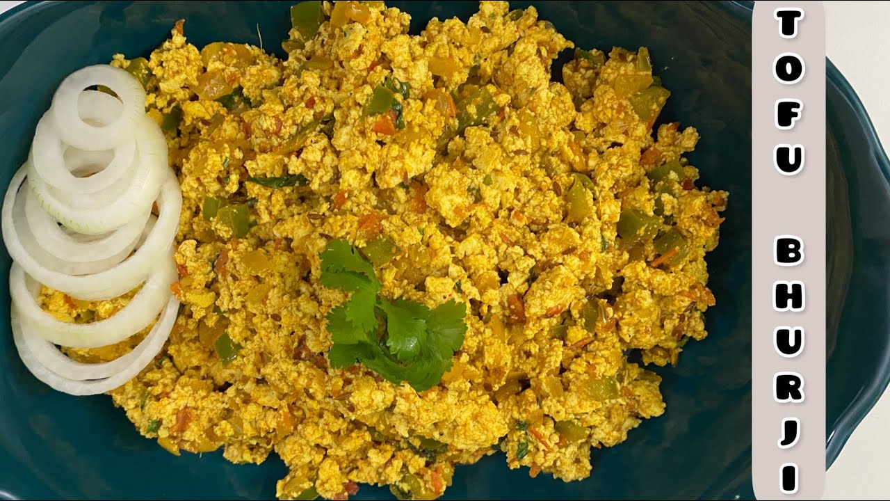 Masaledaar Tofu Bhurji | Indian Style Scrambled Tofu | Vegan Tofu Bhurji Recipe | Low calorie Recipe Masaledaar Tofu Bhurji | Indian Style Scrambled Tofu | Vegan Tofu Bhurji Recipe | Low calorie Recipe