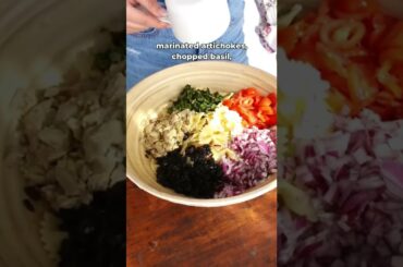 Vegan Meal Prep Pasta Salad Recipe #recipe #plantbased #pastasalad #food #healthyrecipe #healthy