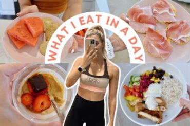 WHAT I EAT IN A DAY! Healthy & Easy Meals + Snacks/ Steph Pase