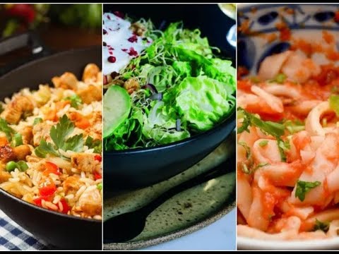 THREE HEALTHY RECIPES FOR LUNCH OR DINNER – APPLY HEALTH IN YOUR LIFE. THREE HEALTHY RECIPES FOR LUNCH OR DINNER - APPLY HEALTH IN YOUR LIFE.