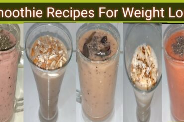 Weight Loss Smoothie Recipes| Healthy Recipes| Breakfast/Lunch/Sehri