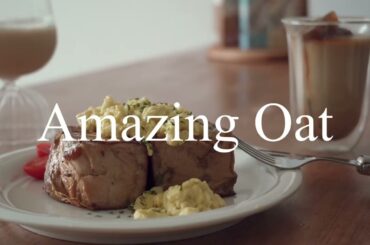 How I enjoy Amazing Oat at home cafe | Easy & Healthy Recipes with Oat milk
