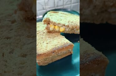 Malai corn sandwich || Healthy sandwich #shorts #ytshorts #sandwich