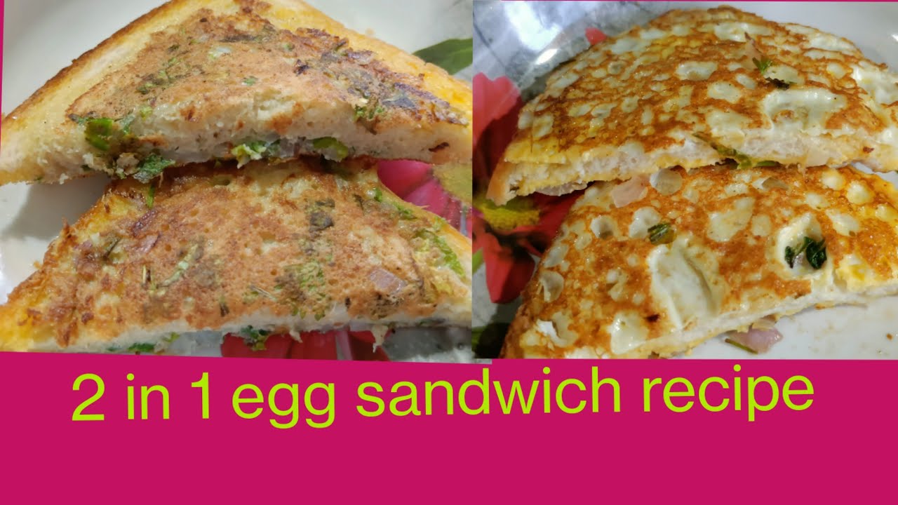 Two In One Egg Sandwich Recipe | Instant Egg Sandwich Breakfast | healthy Breakfast Recipe Two In One Egg Sandwich Recipe | Instant Egg Sandwich Breakfast | healthy Breakfast Recipe