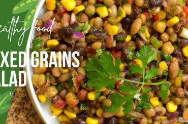 Healthy And Simple Mixed Grain Salad Recipe