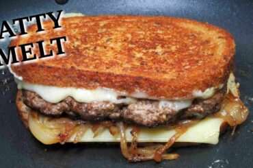 How To Make a PATTY MELT | Juicy Cheesy Patty Melt Sandwich Recipe