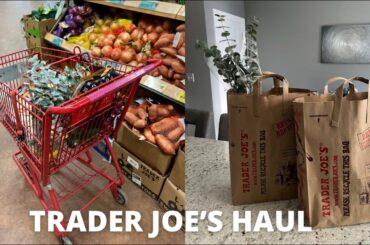 $130 WEEKLY TRADER JOE'S HAUL (healthy high protein meal ideas)