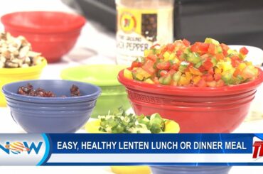 Easy, Healthy Lenten Lunch Or Dinner Meal