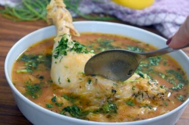 Chicken and cabbage stew/soup # 122 Healthy recipes for weight loss